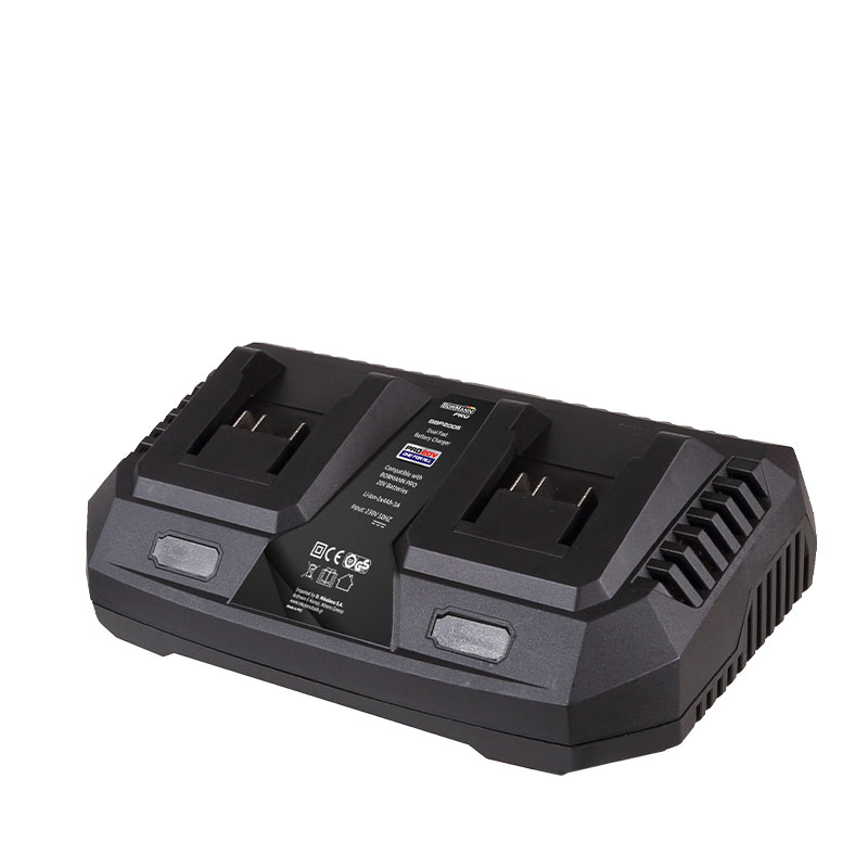 Caricabatteria Dual Bormann BBP2005 20v 2Χ4 Ah